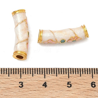 Alloy Enamel Beads ENAM-B037-12G-01-1