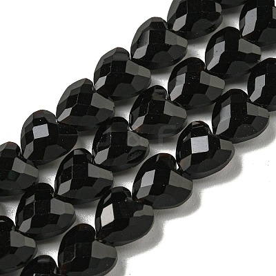 Natural Obsidian Beads Strands G-P544-E02-01-1