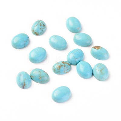 Natural Magnesite Cabochons TURQ-L031-038A-01-1