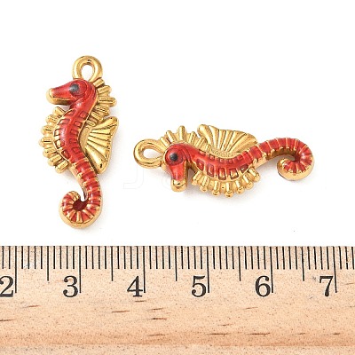 304 Stainless Steel Enamel Pendants STAS-I346-19G-05A-1