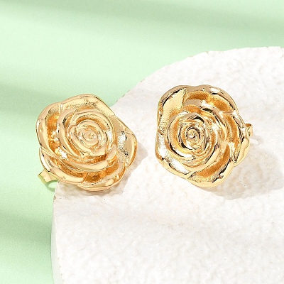 304 Stainless Steel Stud Earrings for Women SA-CBAF6AD-18G-A-1