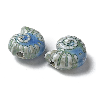 Handmade Porcelain Beads PORC-L080-F07-1
