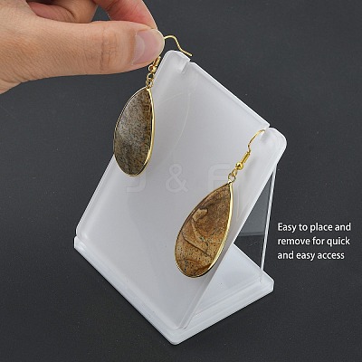 Organic Glass Necklaces Displays NDIS-N002-02-1