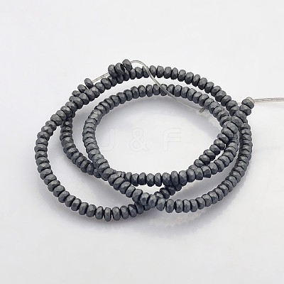 Electroplate Non-magnetic Synthetic Hematite Beads Strands G-J208B-09-1