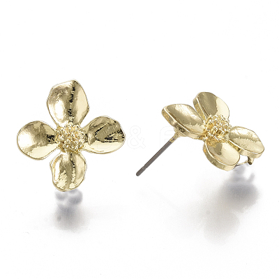 Alloy Stud Earring Findings PALLOY-N150-56-1