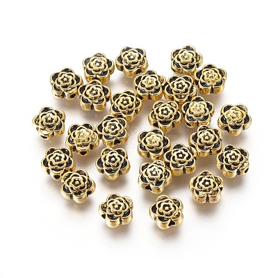 Tibet Antique Golden Metal Beads GLF0590Y-1