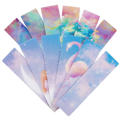 PEVA & Waterproof PVC Plastic Paper Stickers Set DIY-CP0008-01B-1
