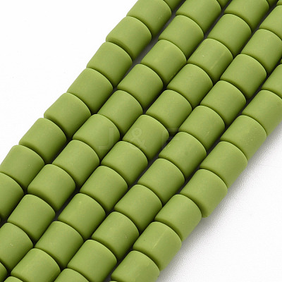 Polymer Clay Bead Strands CLAY-T001-C45-1