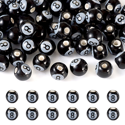 50Pcs Handmade Porcelain Beads PORC-TA0001-07-1