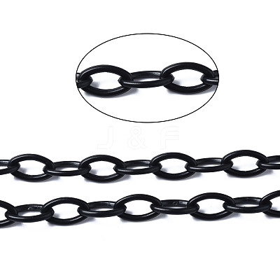 Handmade Opaque Acrylic Cable Chains KY-N014-001A-1