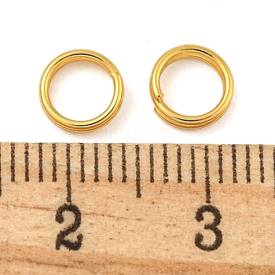 Brass Split Rings KK-N254-37G-1