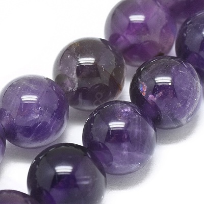 Natural Amethyst Beads Strands G-G791-11-A02-1