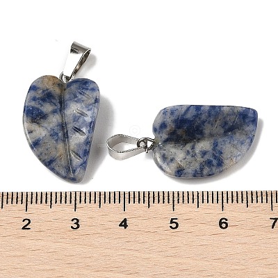 Natural & Synthetic Mixed Gemstone Pendants G-B127-01P-1