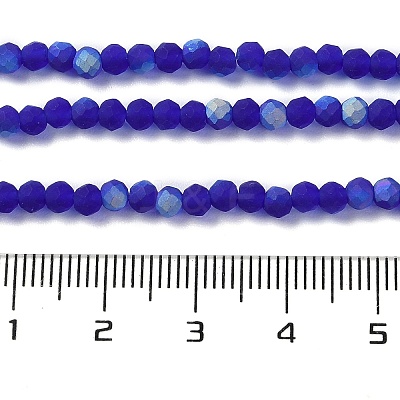 Imitation Jade Glass Beads Strands EGLA-A034-T3mm-MB06-1