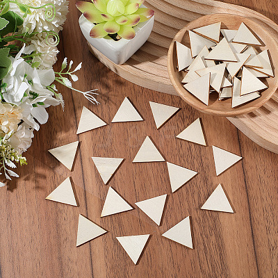 200Pcs Unfinished Wood Cutout WOOD-SP0001-46-1