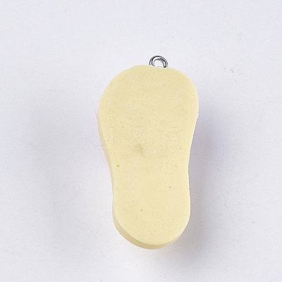 Handmade Polymer Clay Pendants CLAY-S093-04F-1