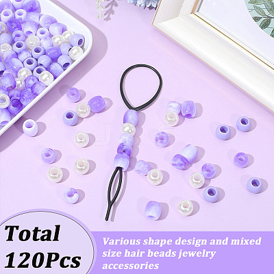 1Bag Plastic Hair Braiding Tool FIND-PA0001-59-1