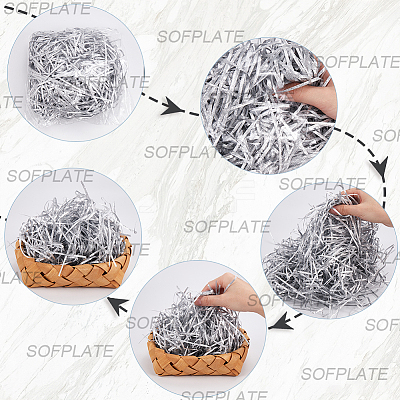 Raffia Crinkle Cut Paper Shred Filler DIY-SP0002-40B-1