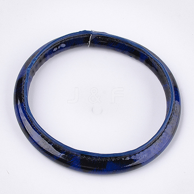 (Jewelry Parties Factory Sale)Silicone Bangles/Key Rings BJEW-T008-02A-1