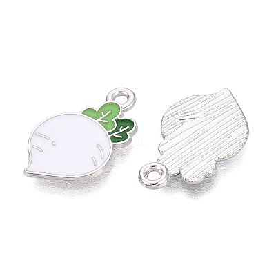 Alloy Enamel Pendants ENAM-Q003-17P-1