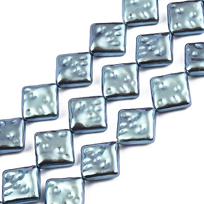 ABS Plastic Imitation Pearl Beads Strands KY-N015-05-A02-1