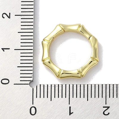 Rack Plating Brass Twister Clasps KK-Z039-34G-1