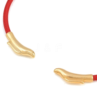 Braided Steel Wire Bangles Making KK-CBA6056-02H-G-1