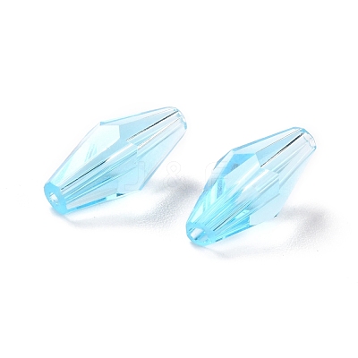 Transparent K9 Glass Beads GLAA-G078-B-17-1