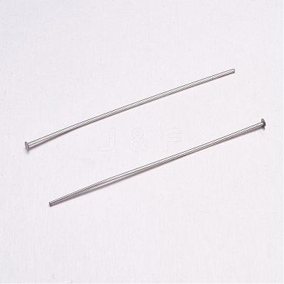 Tarnish Resistant 304 Stainless Steel Flat Head Pins STAS-H358-07B-1