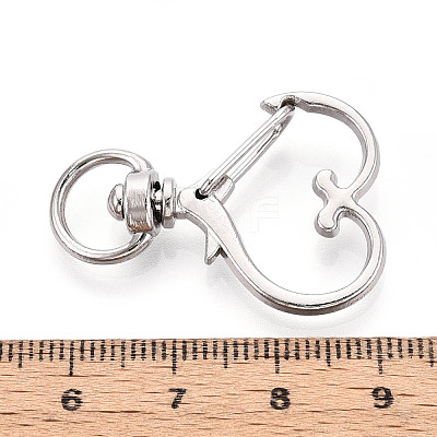 Alloy Swivel Snap Hook Clasps PALLOY-T090-81P-1