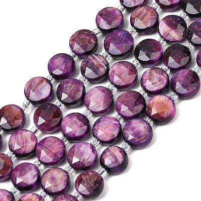 Natural Tiger Eye Beads Strands G-F812-C09-01D-1