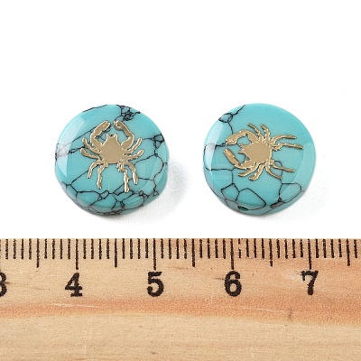 Synthetic Turquoise Beads G-F775-C10-1