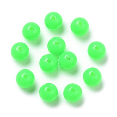 Fluorescent Acrylic Beads MACR-R517-8mm-07-1