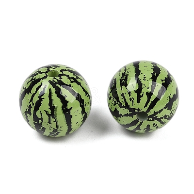 Opaque Acrylic Beads MACR-C036-01C-1