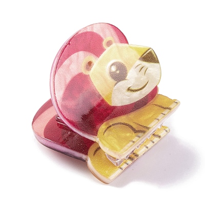 Cute Mini Animal Acrylic Claw Hair Clips PHAR-A012-01E-1