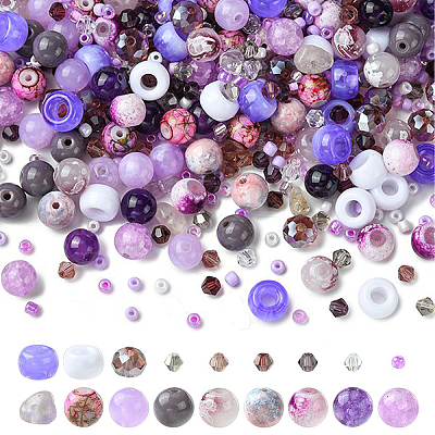 DIY Round Beads Findings Kits DIY-YW0017-83-1
