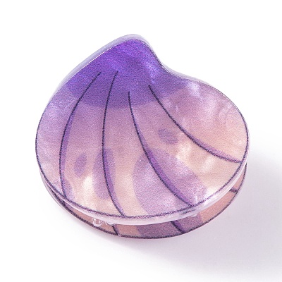 Cute Mini Shell Shape Acrylic Claw Hair Clips PHAR-A012-05A-1