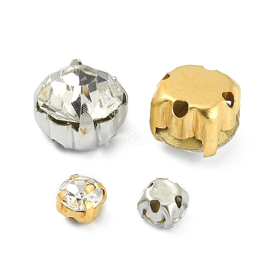 4 Style Sew on Rhinestone KK-FS0001-08-1