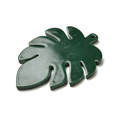 Opaque Acrylic Pendants OACR-H047-02B-01-1