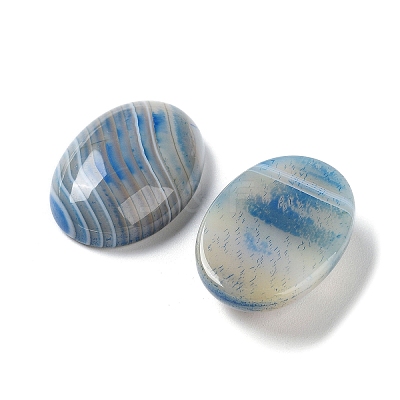 Natural Striped Agate/Banded Agate Cabochons G-H296--01D-05-1