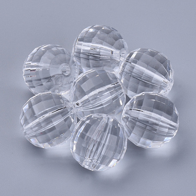 Transparent Acrylic Beads TACR-Q254-22mm-V01-1