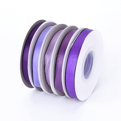 Single Face Polyester Satin Ribbons SRIB-G008-M1-1