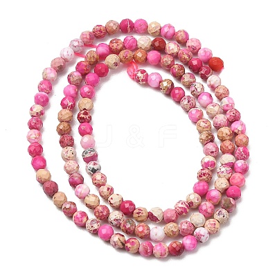 Natural Imperial Jasper Beads Strands G-L578-A11-1