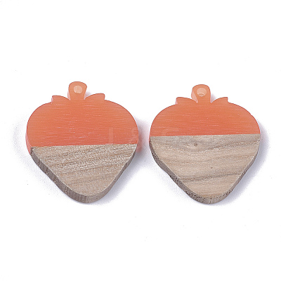 Resin & Wood Pendants RESI-S358-42A-1