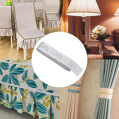 Ethnic Style Embroidery Polycotton Ribbons OCOR-WH0066-21A-1