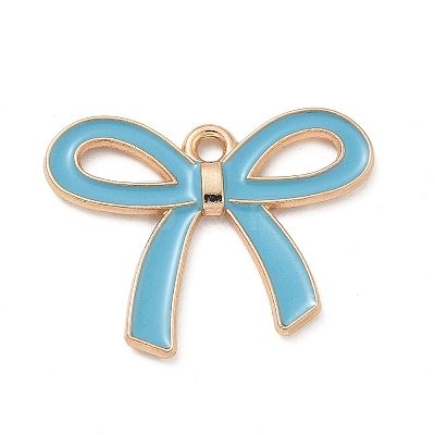 Alloy Enamel Pendants ENAM-A008-10KCG-05-1