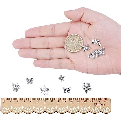 Tibetan Style Alloy Charms PALLOY-PH0012-31-1