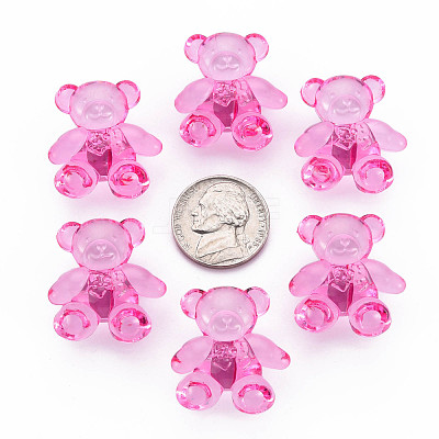 Transparent Acrylic Beads MACR-S373-71-B04-1