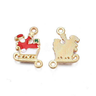 Rack Plating Alloy Enamel Pendants LS-X-ENAM-N055-127-1