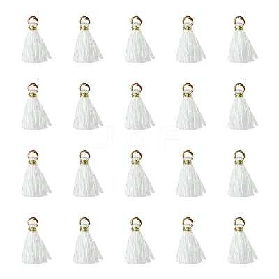 Polycotton(Polyester Cotton) Tassel Pendant Decorations FIND-YW0004-58C-1